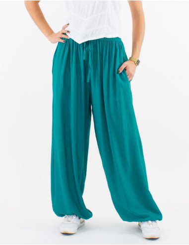 Elastic aladin viscose trousers