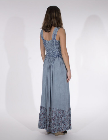 Robe longue viscose bretelles SW