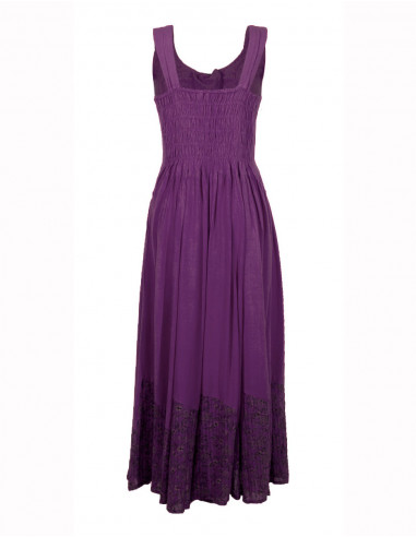 Robe longue viscose bretelles SW