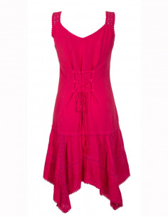 Viscose sw dress with lace 2