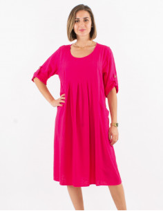 Robe ample manches courtes 2
