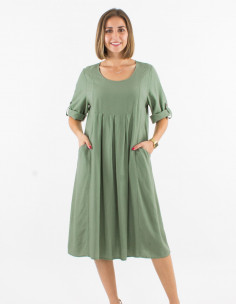 Robe ample manches courtes 2