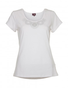 Tee Shirt 95% Coton 5% Elasthanne Manche 2