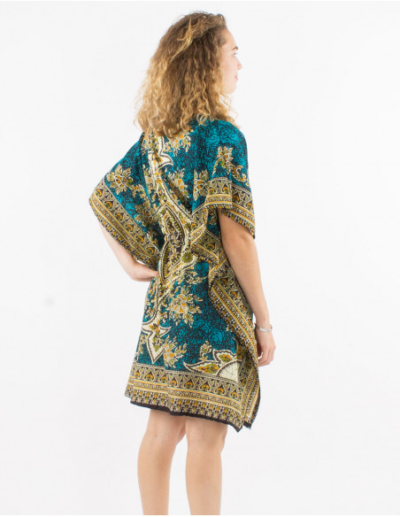 Tunique Kaftan Polyester Imprime
