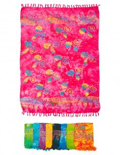 Pack of 10 viscose sarong dp sea pattern 2