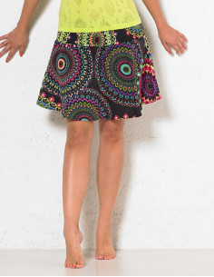 Jupe courte imprimée 2