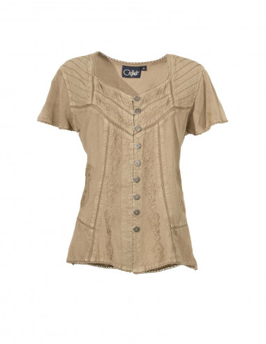 Rayon blouse sw with embroideries