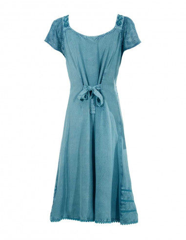 Robe Viscose Sw Avec Broderies