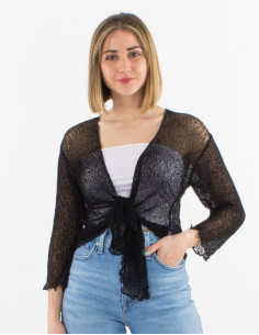 Polyester knitted jacket 2