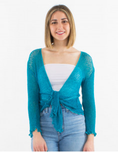 Veste maille polyester légère filet 2