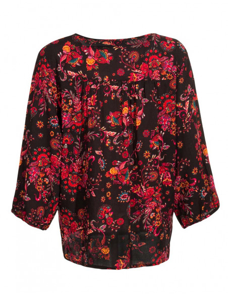 Chemisier Viscose Manches 3/4