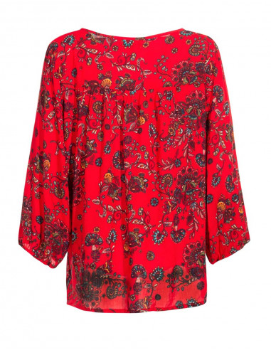 Chemisier Viscose Manches 3/4