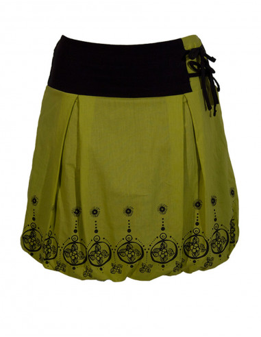 Jupe coton ballon