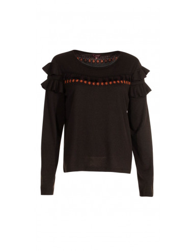 Pull Maille 95% Polyester 5% Elasthanne