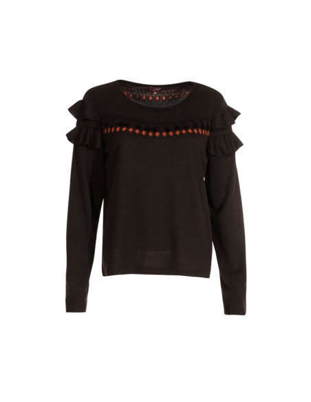 Pull Maille 95% Polyester 5% Elasthanne