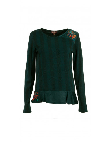 Pull Maille 63%Polyester 32%Viscose 5%Elas