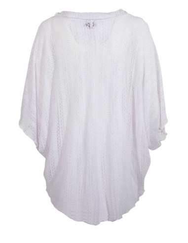 Knitted 65% polyester 35% rayon poncho