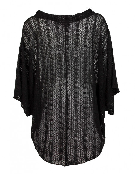 Pul poncho maille
