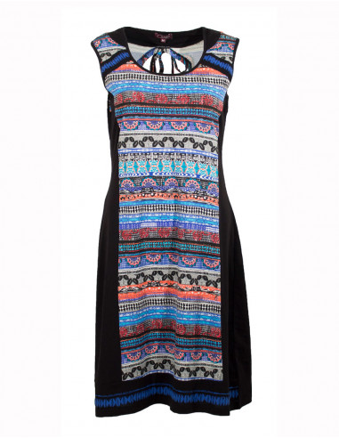 Robe courte imprimee