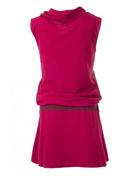 Knitted 97% cotton 3% spandex dress