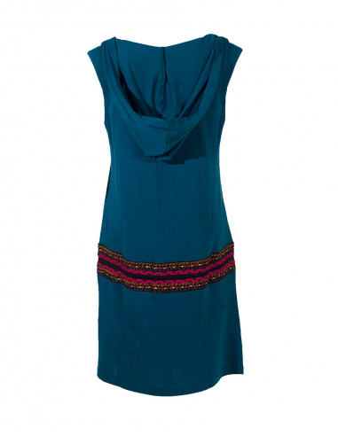 Knitted cotton sleveless dress