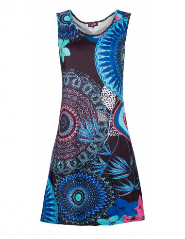 Dress with magnifique print
