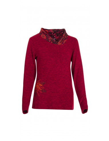 Pull Maille 74%Viscose 21%Polyester 5%Elasthanne