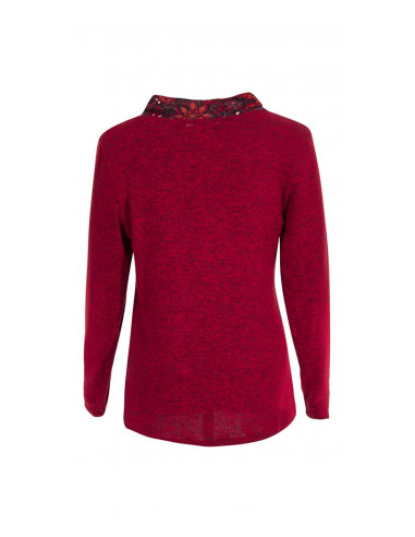 Pull Maille 74%Viscose 21%Polyester 5%Elasthanne