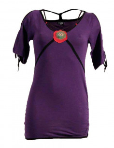 Cotton tee-shirt with short sleeves 2