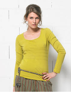 Tee-shirt manches longues col rond