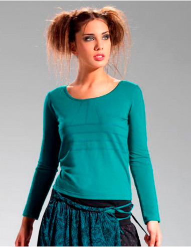 Tee-shirt manches longues col rond