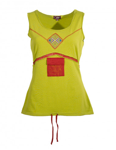 Débardeur ethnique uni