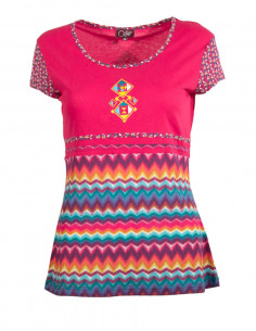 Knitted cotton tee shirt 2