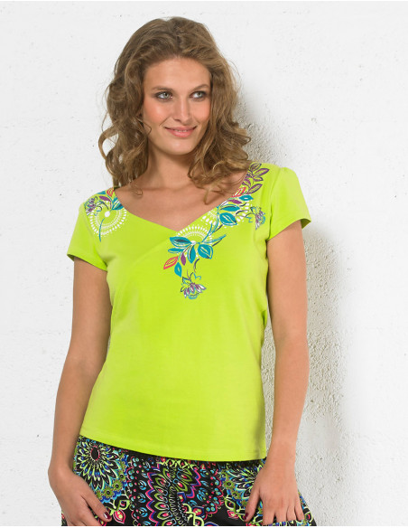 Tee shirt manches courtes