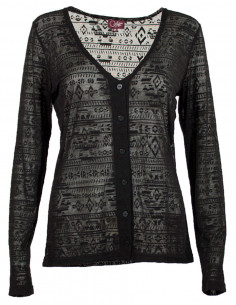 Knitted 60% cotton 40% polyester jacket 2