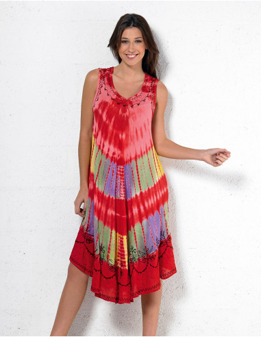 Robe parapluie Tie and Dye