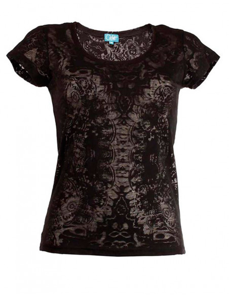 Tee Shirt manches courtes dévoré