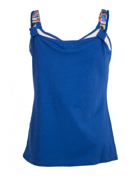 Tee Shirt bretelles imprimé