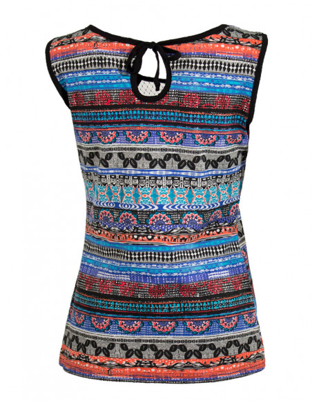 Tshirt sans manches imprimé