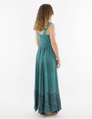 Robe longue viscose bretelles SW