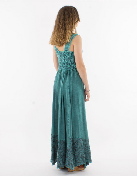 Robe longue viscose bretelles SW