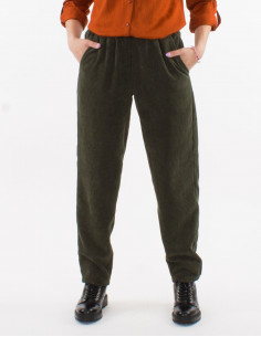 Corduroy 88% polyester 12% polyamide pants