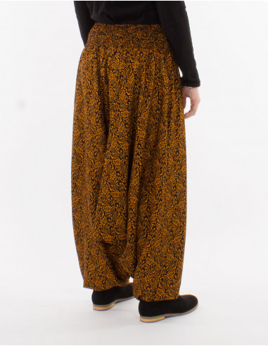 Sarouel viscose 3 en 1 imprimé indien