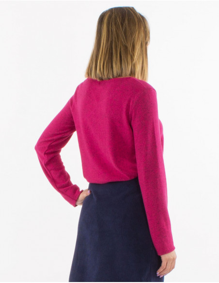 Pull Maille 74% Viscose 21% Polyester 5% Elasthanne