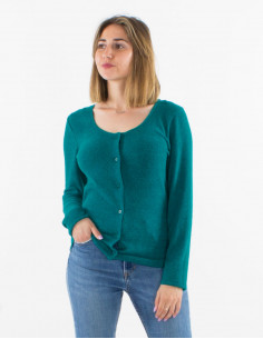 Veste Maille 74%Viscose 21%Polyester 5%E 2