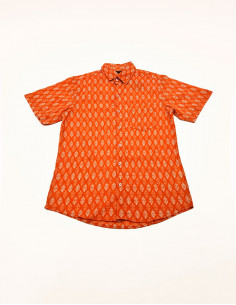 Chemise homme coton léger manches courtes 2