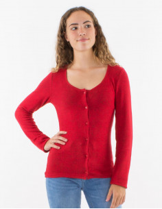 Veste Maille 74%Viscose 21%Polyester 5%E 2