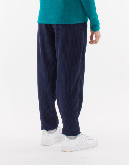 Pantalon en velours côtelé