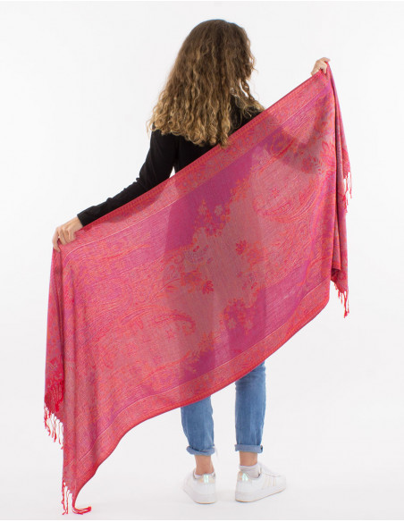 Pack of 10 scarves 55% viscose 45% polyester