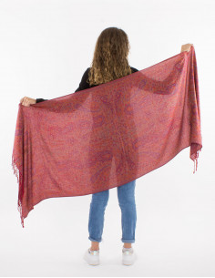 Pack de 10 foulards 55% viscose 45% polyester 2